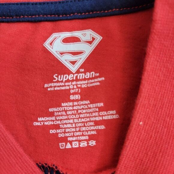 Superman longsleeve shirt 8 - Picture 4 of 4